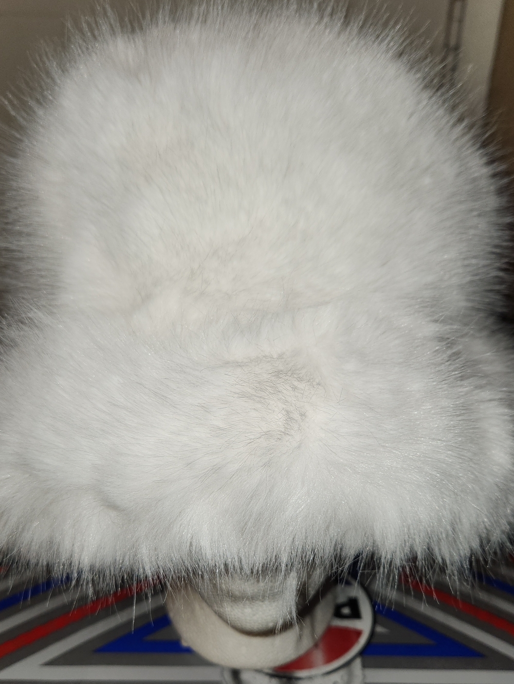 White Faux Fur Russian-Style Winter Hat - Women